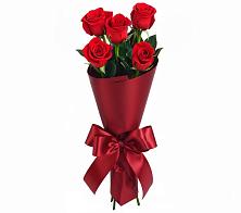 Букет 5 Красных роз Эдлесс Лав в Березник