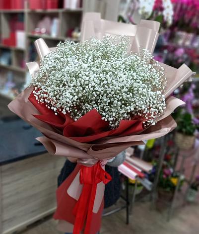 Букет цветов из: Гипсофила в Березник