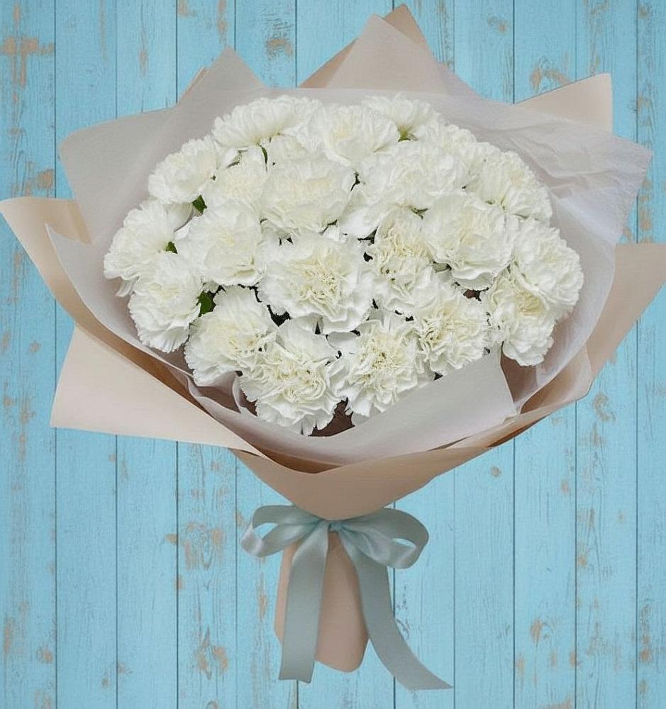 Букет цветов из: Гвоздики в Березник