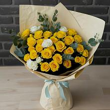 Букет цветов из:  Розы #REPLACE_PRED# Березник