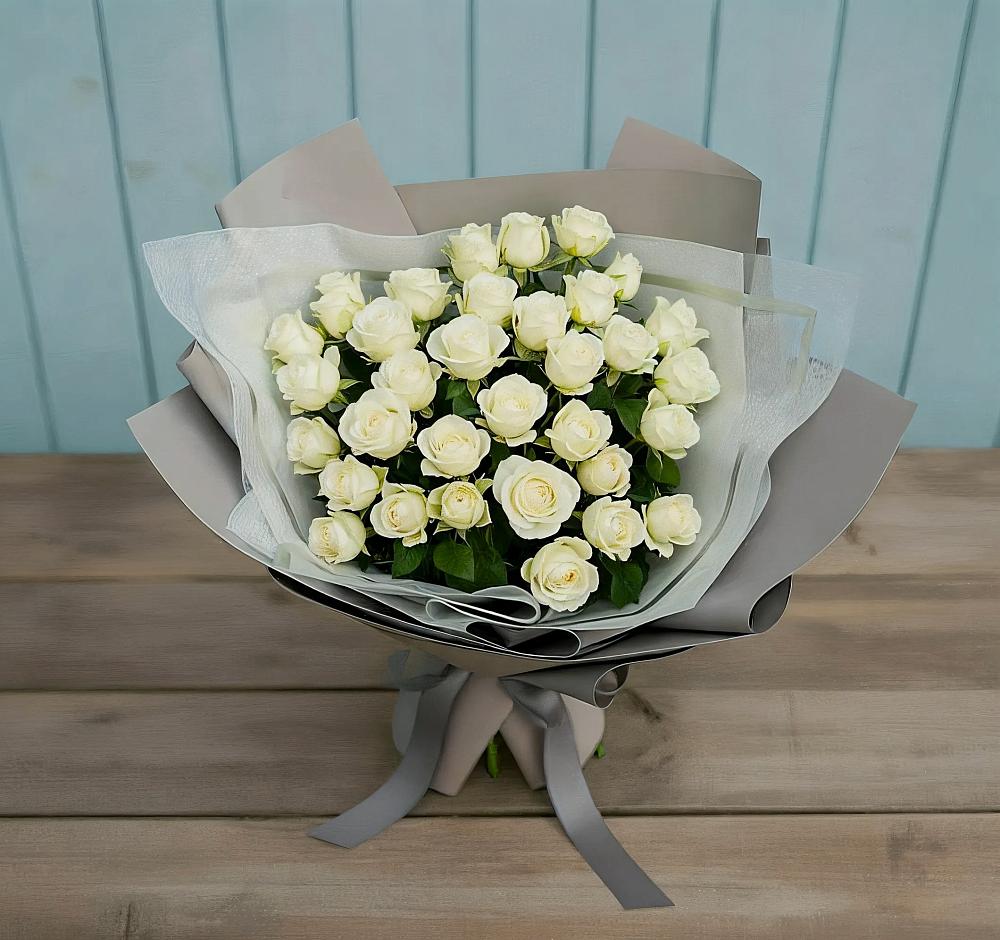 Букет Белоснежная нежность в Березник
