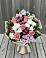 Букет цветов из: Альстромерии, Гвоздики, Розы и Хризантемы в Березник
