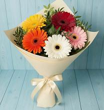 Букет цветов из:  Герберы в Березник