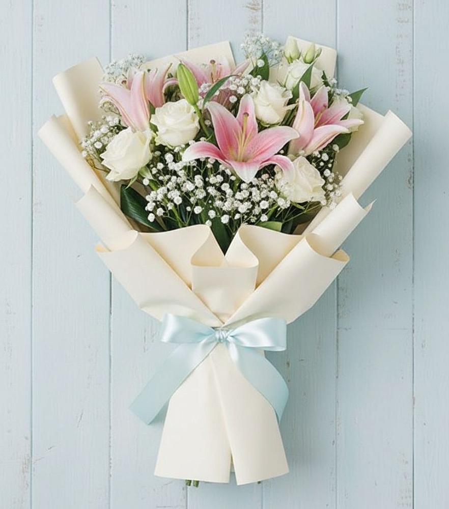 Букет цветов из: Лилии в Березник