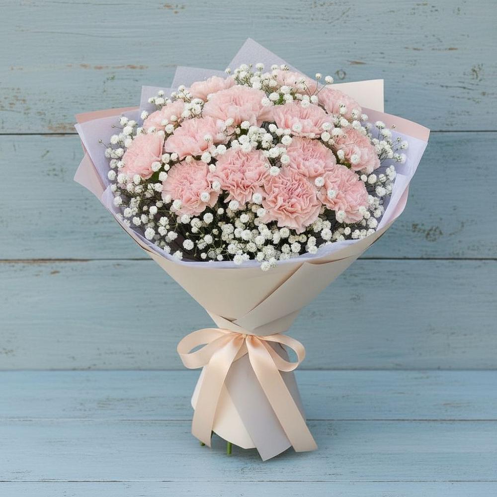 Букет цветов из: Гвоздики в Березник