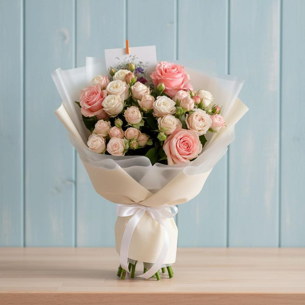 Букет цветов из: Розы в Березник