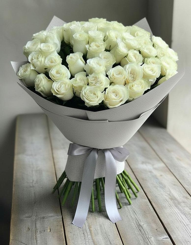 Букет 35 Белых роз в Березник