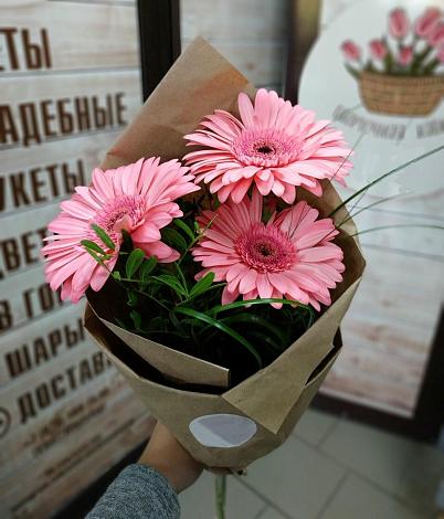 Букет цветов из: Герберы в Березник