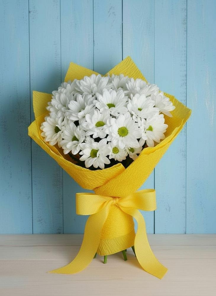 Букет цветов из: Хризантемы в Березник