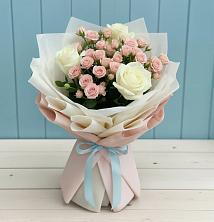 Букет цветов из:  Розы в Березник