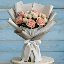 Букет цветов из:  Розы в Березник
