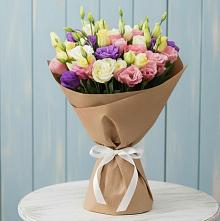 Букет цветов из:  Лизиантусы в Березник